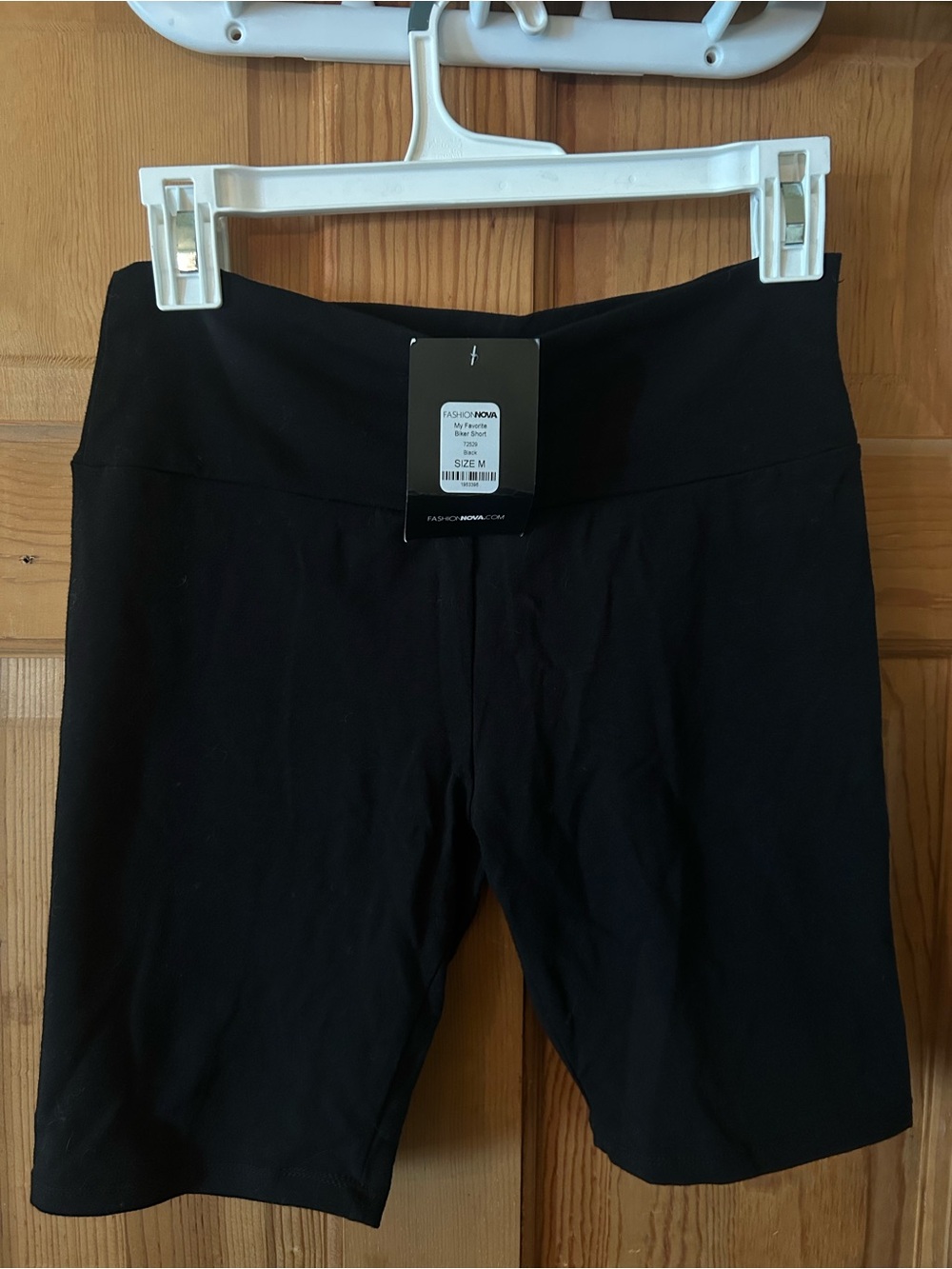 Fashion Nova Black High Waist Biker Shorts - Sleek Stretch